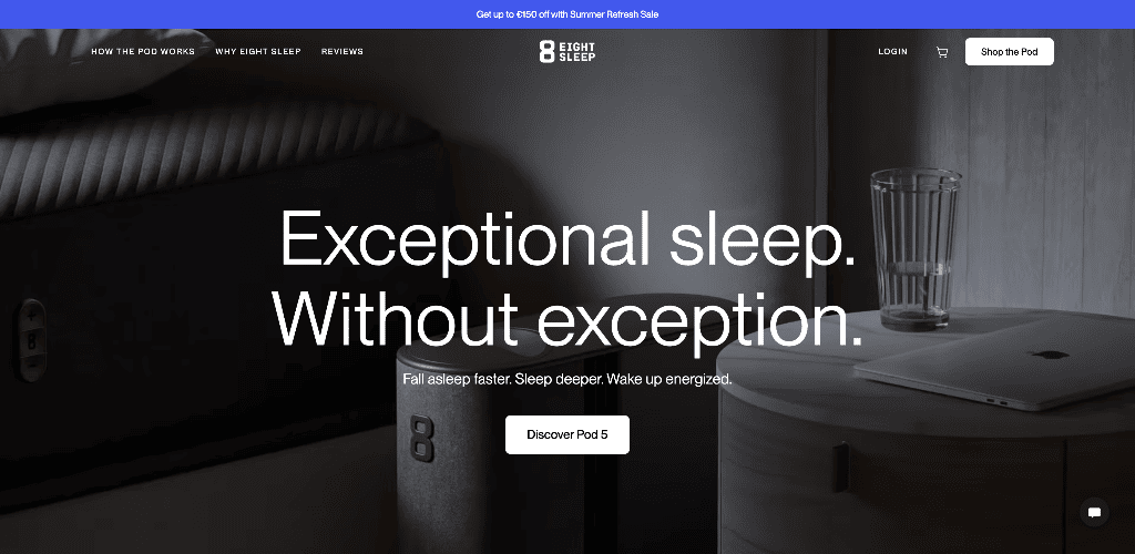 Eight Sleep app