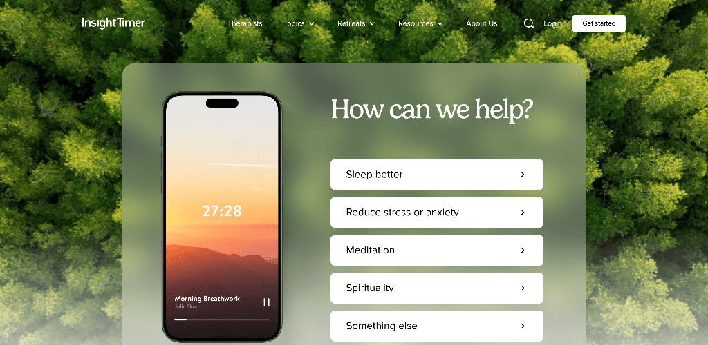 InsightTimer app