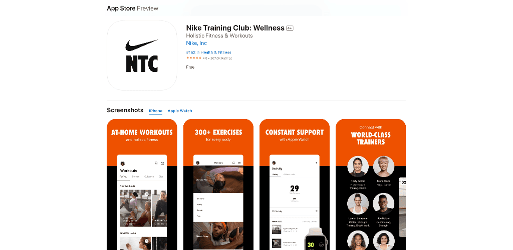 Nike Training Club