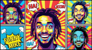 Funny Mike art