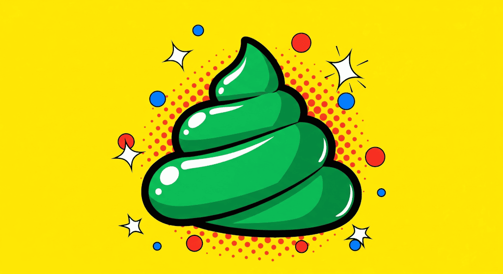 Green poop