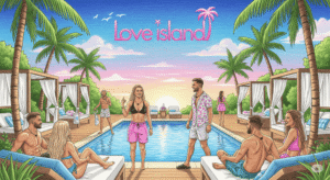 Love Island reality show drawing