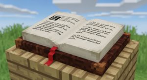 Minecraft book image