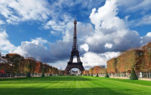 Eiffel tower in Paris