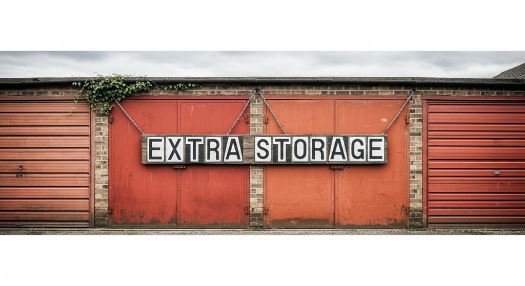 Garage for extra storage